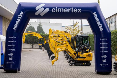 Cimertex Open Day traz a Lisboa a escavadora Komatsu mais tecnológica do mundo