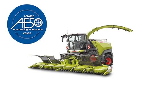 CLAAS JAGUAR 1000 e ORBIS 10500 distinguidos com os prémios AE50 da ASABE