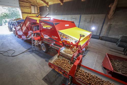 GRIMME disponibiliza sistema MultiSep para tremonhas de receção RH 24