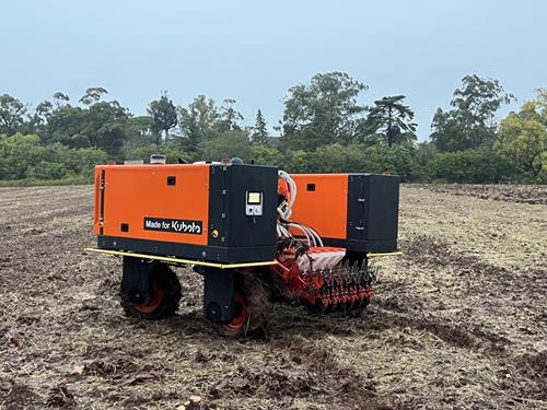  Robotti made for Kubota Mostrar o futuro, hoje