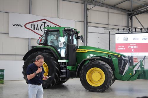 Tractomoz estreia grande leilão de tratores usados e confirma potencial do mercado