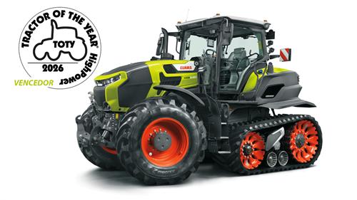 Tractor of the Year 2026: Claas Axion 9.450 Terra Trac é o grande vencedor