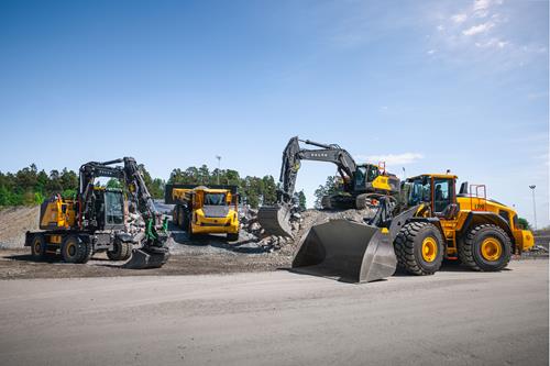 Volvo CE assinala arranque da construção de nova fábrica de escavadoras na Suécia