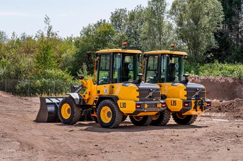 Volvo CE renova pás carregadoras compactas L30 e L35